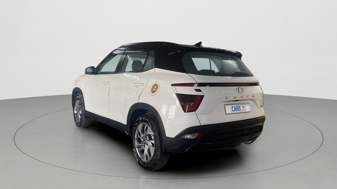 2021 Hyundai Creta SX (O) 1.4 TURBO DCT, Petrol, Automatic, 6,165 km, Left Back Diagonal
