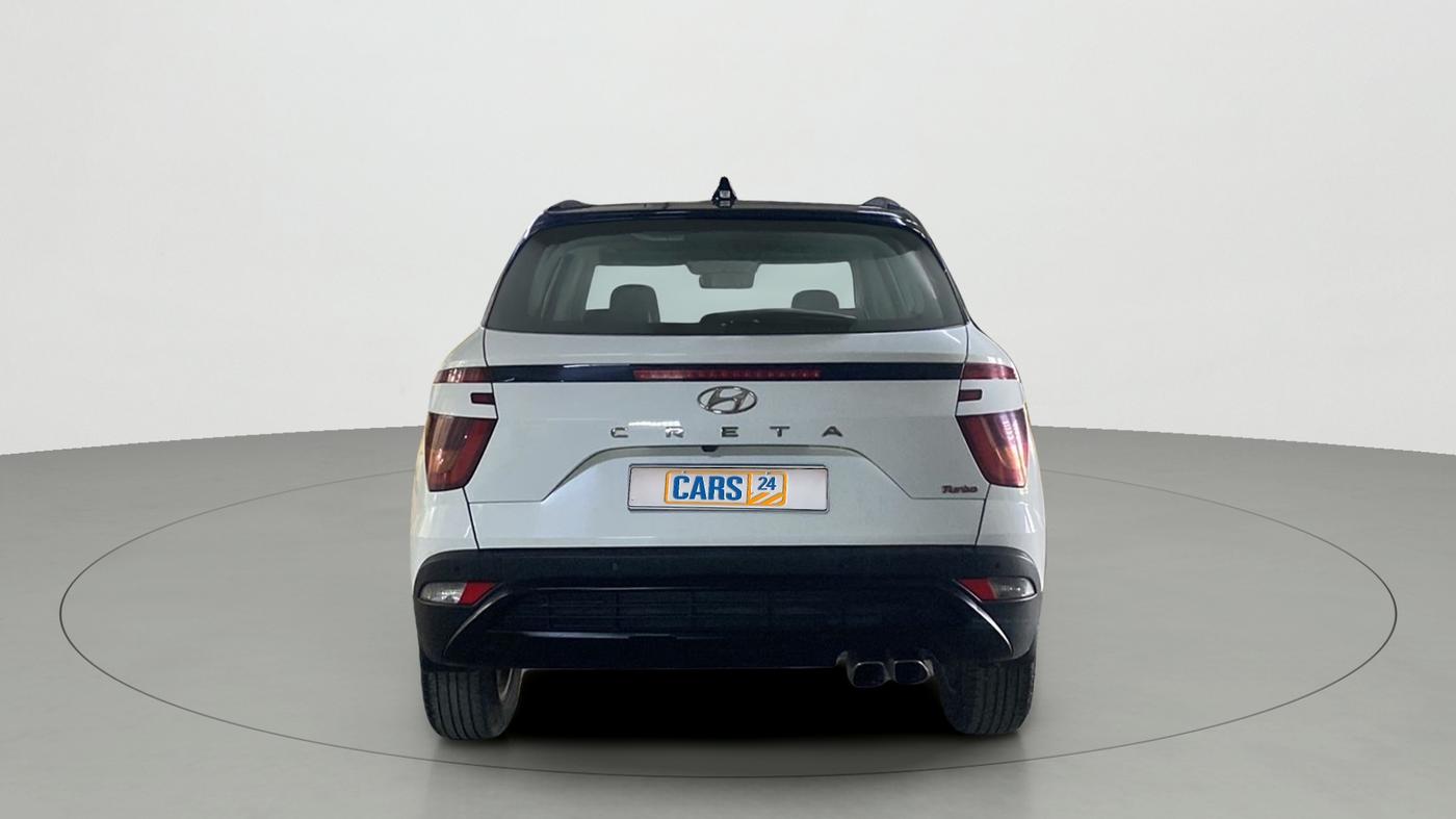 2021 Hyundai Creta SX (O) 1.4 TURBO DCT, Petrol, Automatic, 6,165 km, Back/Rear