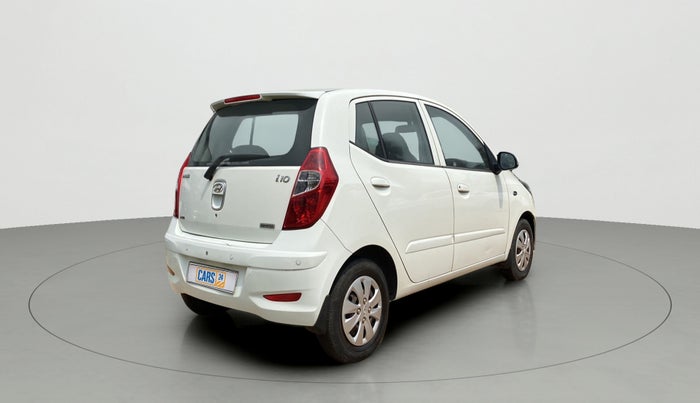 2011 Hyundai i10 SPORTZ 1.2 AT, Petrol, Automatic, 38,997 km, Right Back Diagonal