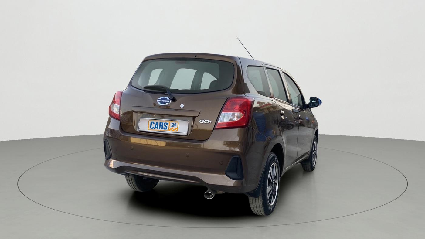 2020 Datsun Go Plus T(O), Petrol, Manual, 23,221 km, Right Back Diagonal