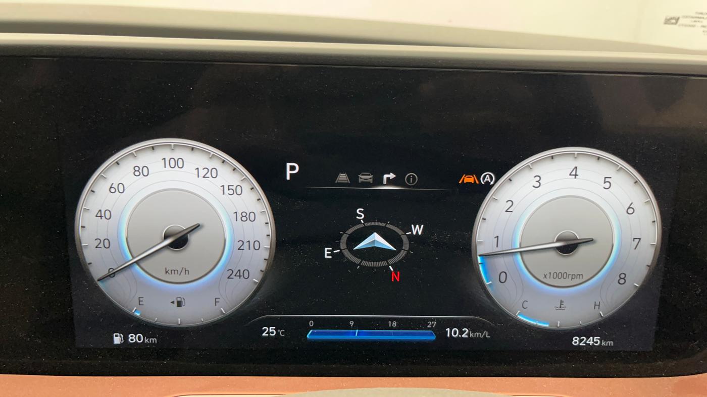 2024 Hyundai Creta SX (O) 1.5 TURBO DCT, Petrol, Automatic, 8,226 km, Odometer Image