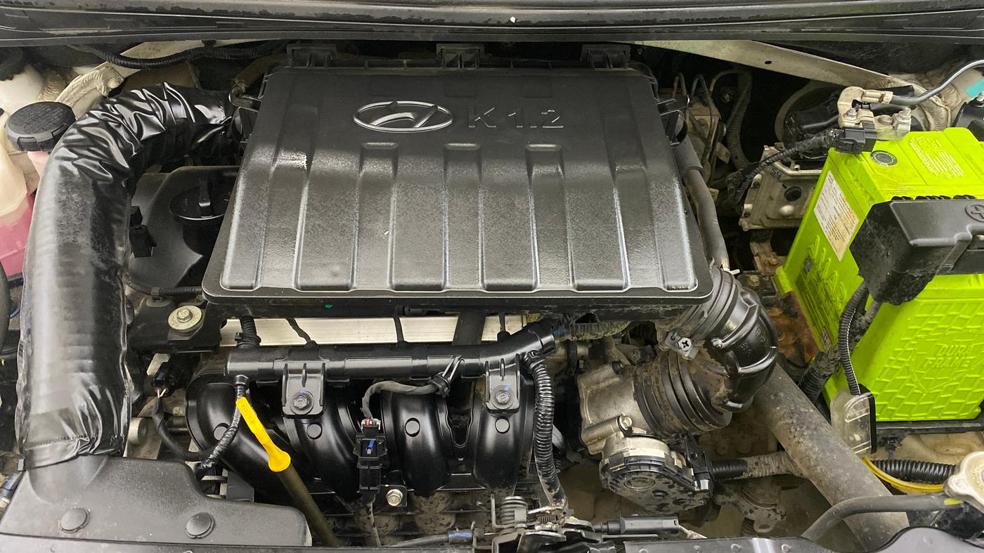 2023 Hyundai AURA SX 1.2, Petrol, Manual, 61,483 km, Engine View