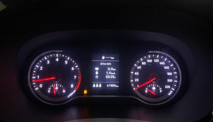2023 Hyundai AURA SX 1.2, Petrol, Manual, 61,483 km, Odometer Image