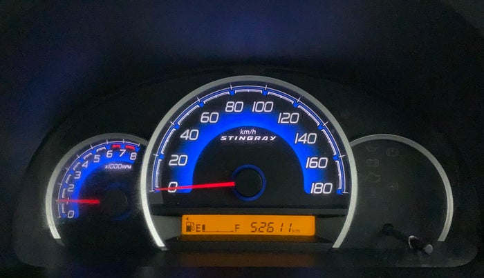 2013 Maruti Wagon R Stingray VXI, Petrol, Manual, 52,607 km, Odometer Image