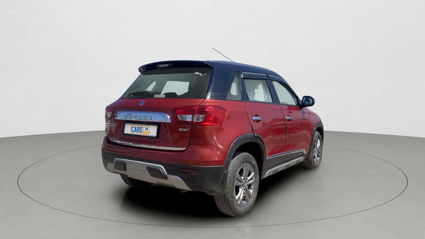 2018 Maruti Vitara Brezza ZDI PLUS, Diesel, Manual, 78,759 km, Right Back Diagonal