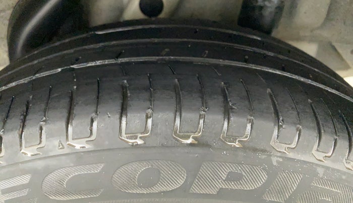 2018 Hyundai Verna 1.4 EX PETROL, Petrol, Manual, 56,128 km, Left Rear Tyre Tread
