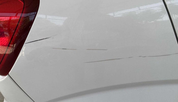 2021 Maruti S PRESSO VXI (O) CNG, CNG, Manual, 24,447 km, Left quarter panel - Minor scratches