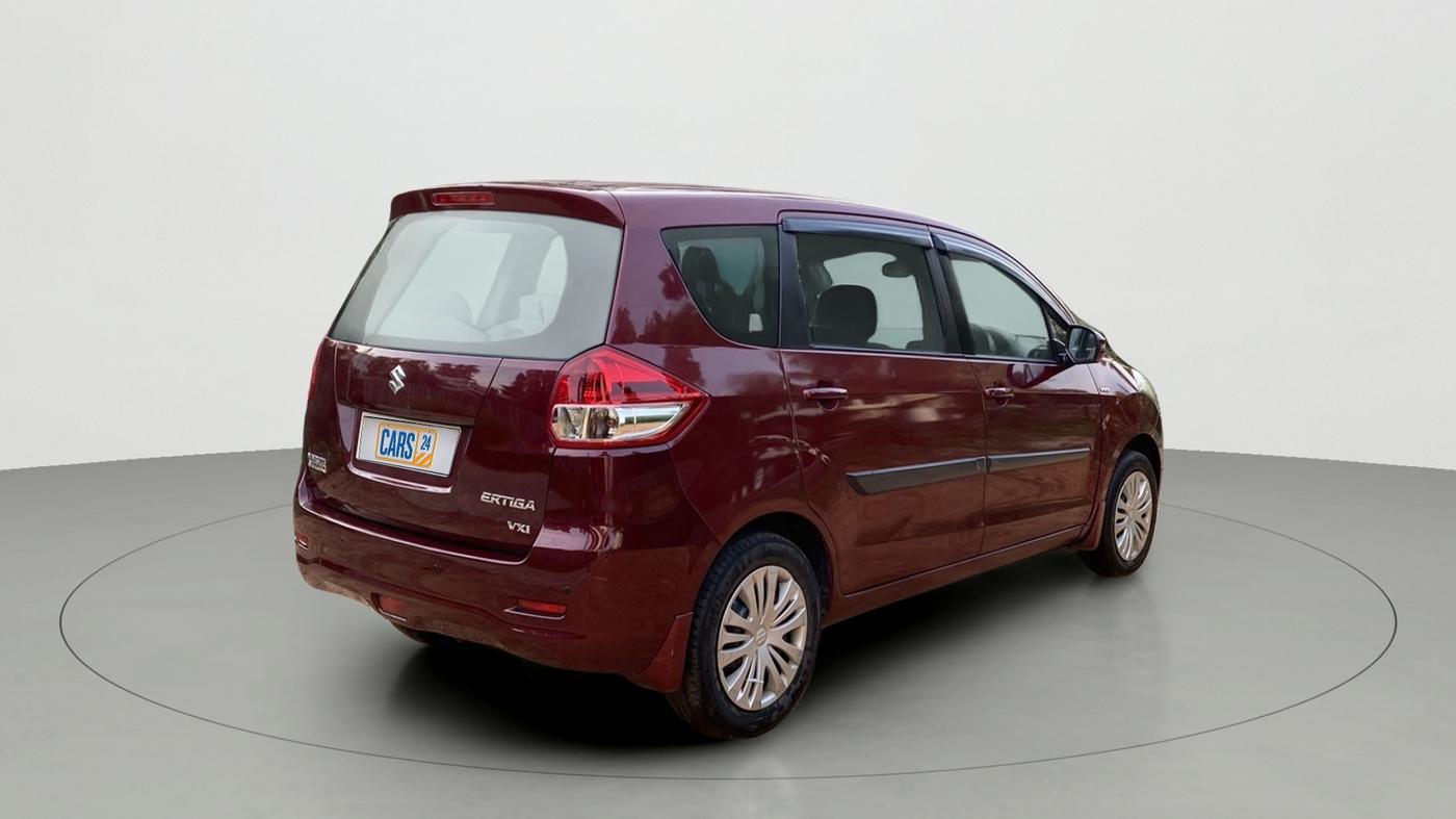 2012 Maruti Ertiga VXI, Petrol, Manual, 82,831 km, Right Back Diagonal