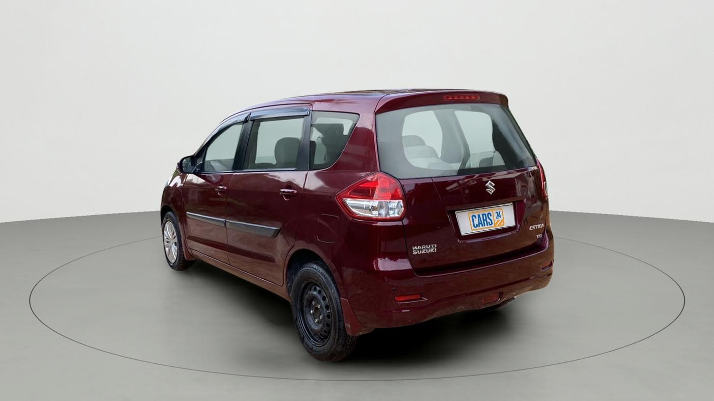 2012 Maruti Ertiga VXI, Petrol, Manual, 82,831 km, Left Back Diagonal