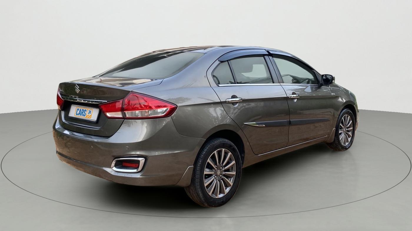 2019 Maruti Ciaz ALPHA DIESEL 1.5, Diesel, Manual, 53,851 km, Right Back Diagonal