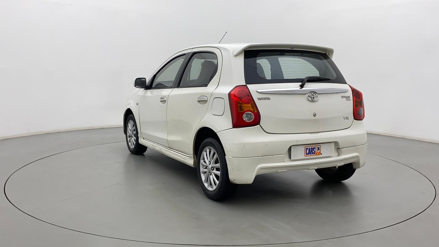 2012 Toyota Etios Liva VX, Petrol, Manual, 65,684 km, Left Back Diagonal