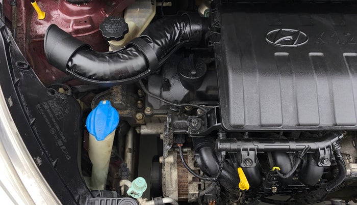 2015 Hyundai Grand i10 ASTA AT 1.2 KAPPA VTVT, Petrol, Automatic, 64,394 km, Engine View - Right