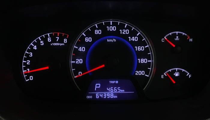 2015 Hyundai Grand i10 ASTA AT 1.2 KAPPA VTVT, Petrol, Automatic, 64,394 km, Odometer Image