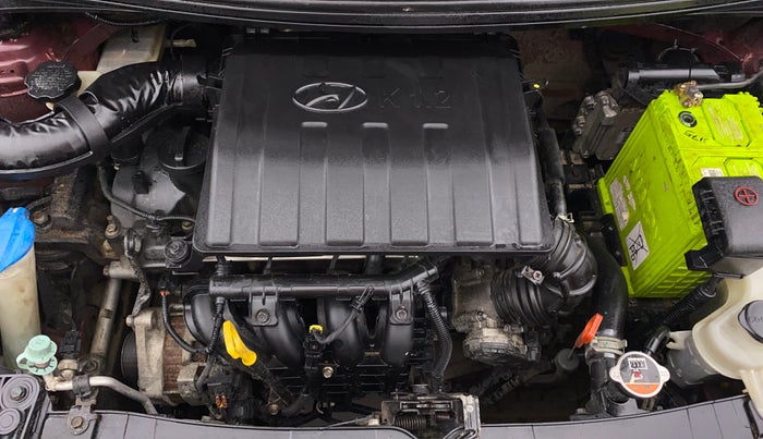 2015 Hyundai Grand i10 ASTA AT 1.2 KAPPA VTVT, Petrol, Automatic, 64,394 km, Engine View