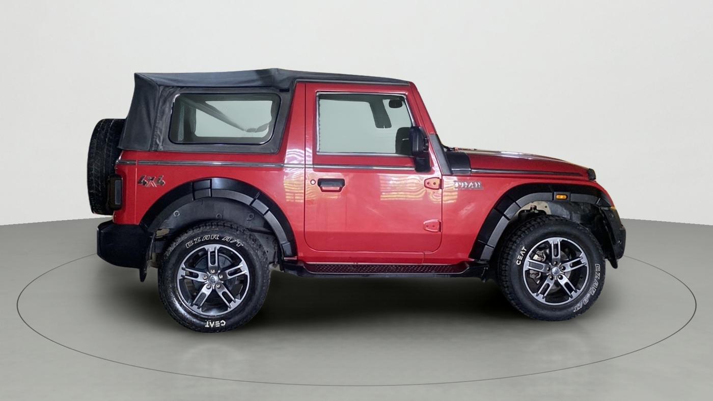 2021 Mahindra Thar LX  P 4WD AT CONVERTIBLE, Petrol, Automatic, 24,426 km, Right Side