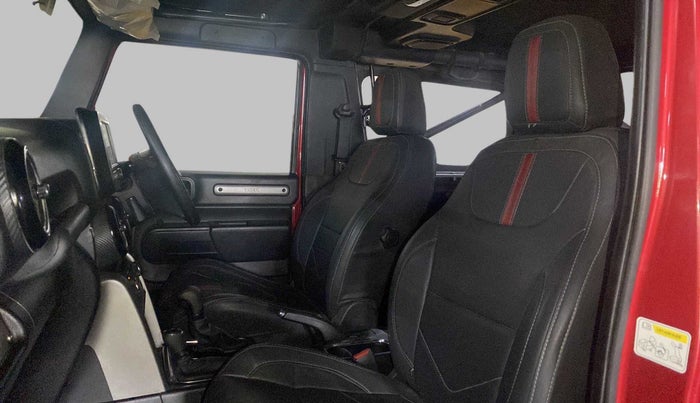 2021 Mahindra Thar LX  P 4WD AT CONVERTIBLE, Petrol, Automatic, 24,426 km, Right Side Front Door Cabin