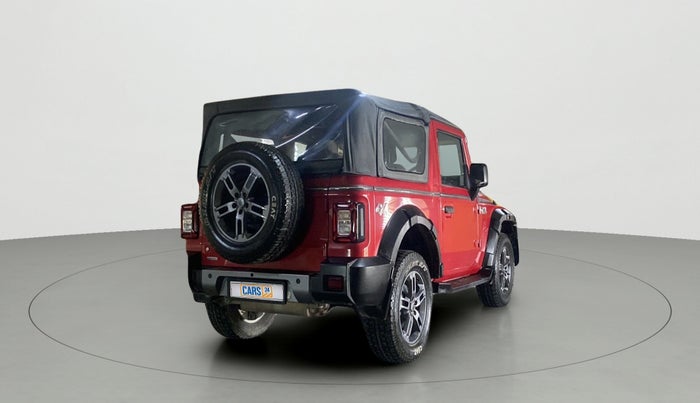 2021 Mahindra Thar LX  P 4WD AT CONVERTIBLE, Petrol, Automatic, 24,426 km, Right Back Diagonal