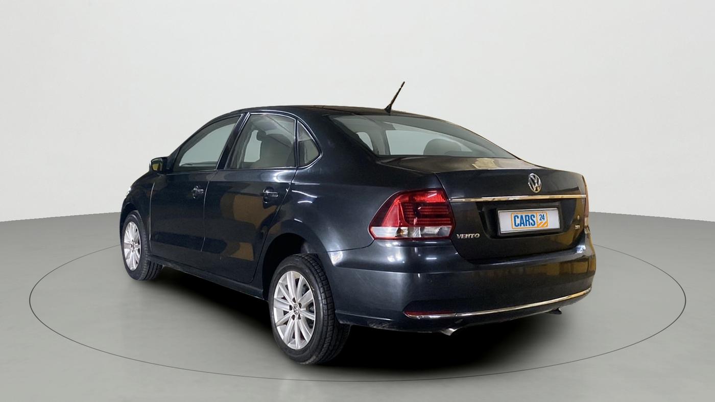 2018 Volkswagen Vento HIGHLINE DIESEL 1.5, Diesel, Manual, 70,963 km, Left Back Diagonal