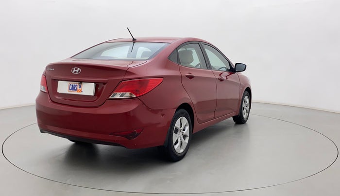 2015 Hyundai Verna FLUIDIC 1.4 VTVT, Petrol, Manual, 87,265 km, Right Back Diagonal