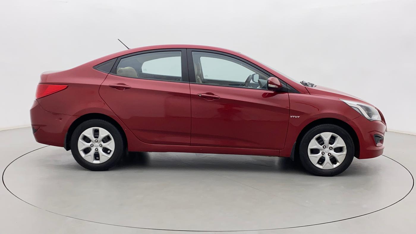 2015 Hyundai Verna FLUIDIC 1.4 VTVT, Petrol, Manual, 87,265 km, Right Side View