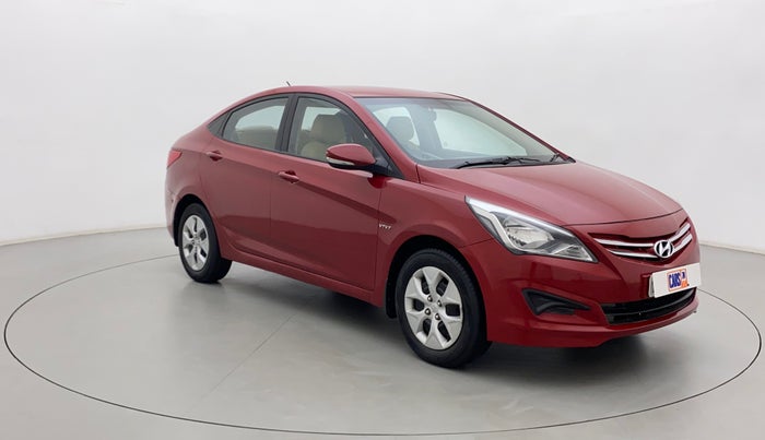 2015 Hyundai Verna FLUIDIC 1.4 VTVT, Petrol, Manual, 87,265 km, Right Front Diagonal