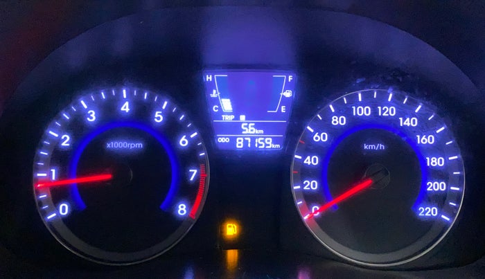 2015 Hyundai Verna FLUIDIC 1.4 VTVT, Petrol, Manual, 87,265 km, Odometer Image