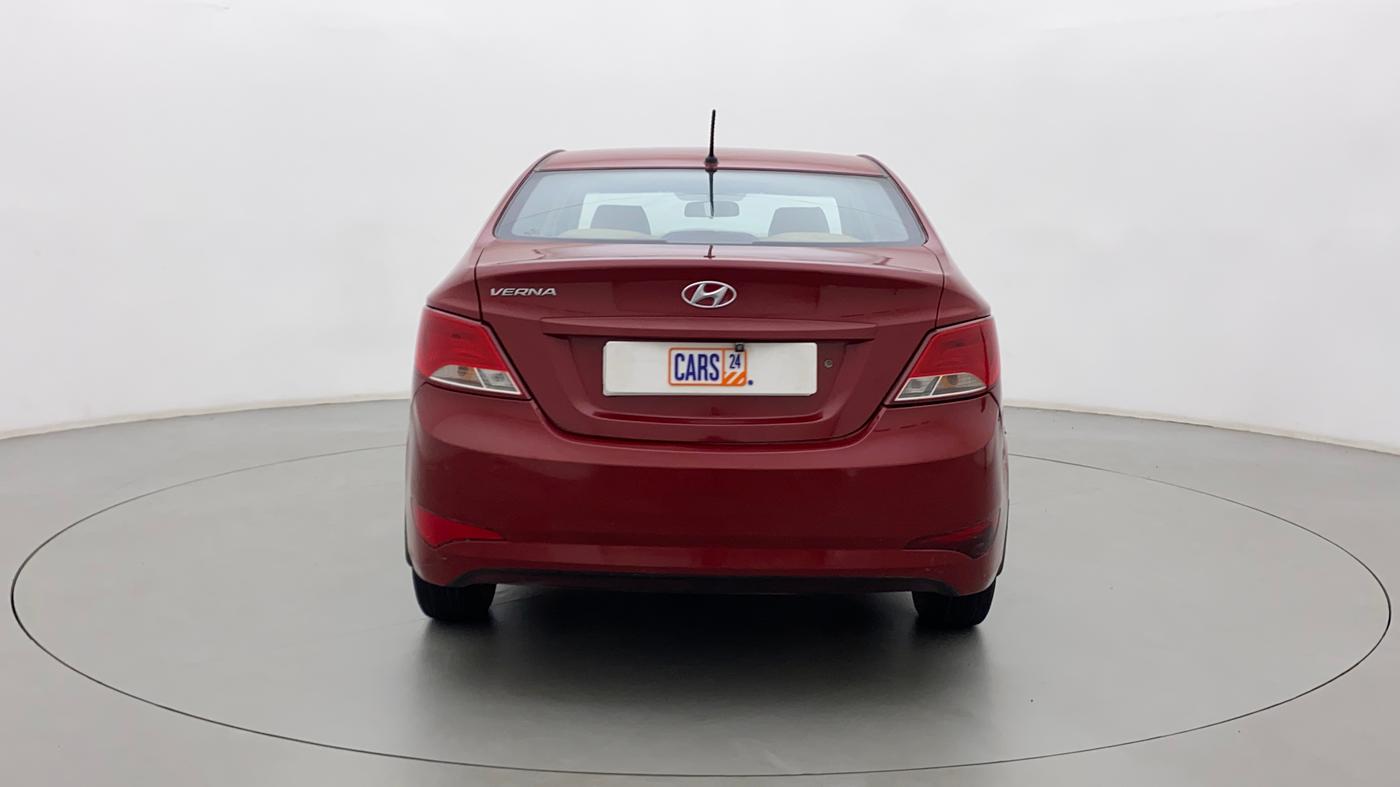 2015 Hyundai Verna FLUIDIC 1.4 VTVT, Petrol, Manual, 87,265 km, Back/Rear
