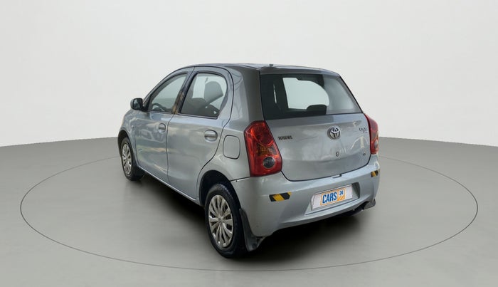 2012 Toyota Etios Liva G, Petrol, Manual, 55,852 km, Left Back Diagonal