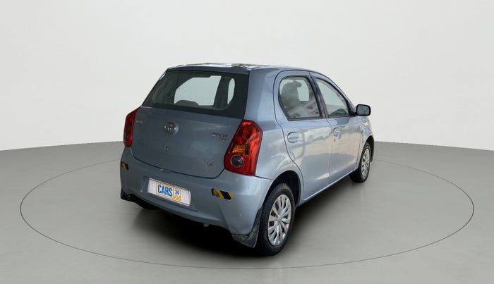 2012 Toyota Etios Liva G, Petrol, Manual, 55,852 km, Right Back Diagonal