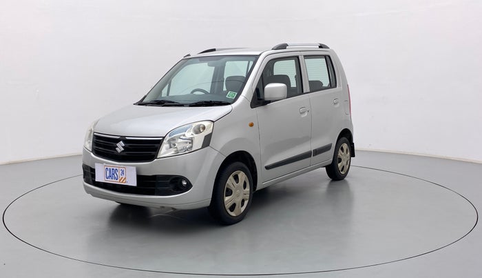 2010 Maruti Wagon R 1.0 VXI, Petrol, Manual, 62,714 km, Left Front Diagonal