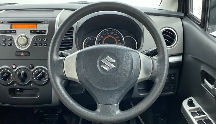 2010 Maruti Wagon R 1.0 VXI, Petrol, Manual, 62,714 km, Steering Wheel Close Up