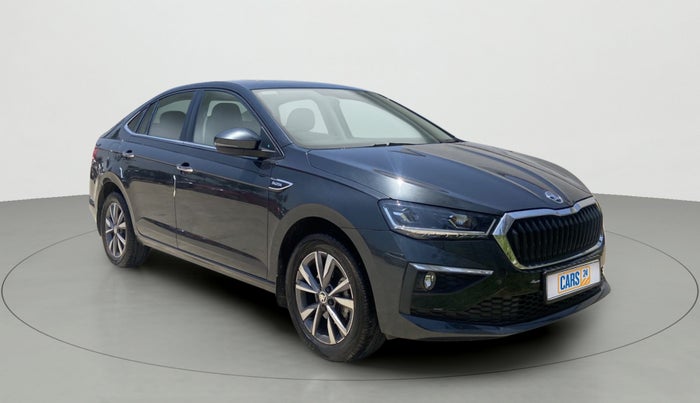 2022 Skoda SLAVIA STYLE 1.0L TSI AT, Petrol, Automatic, 5,377 km, Right Front Diagonal