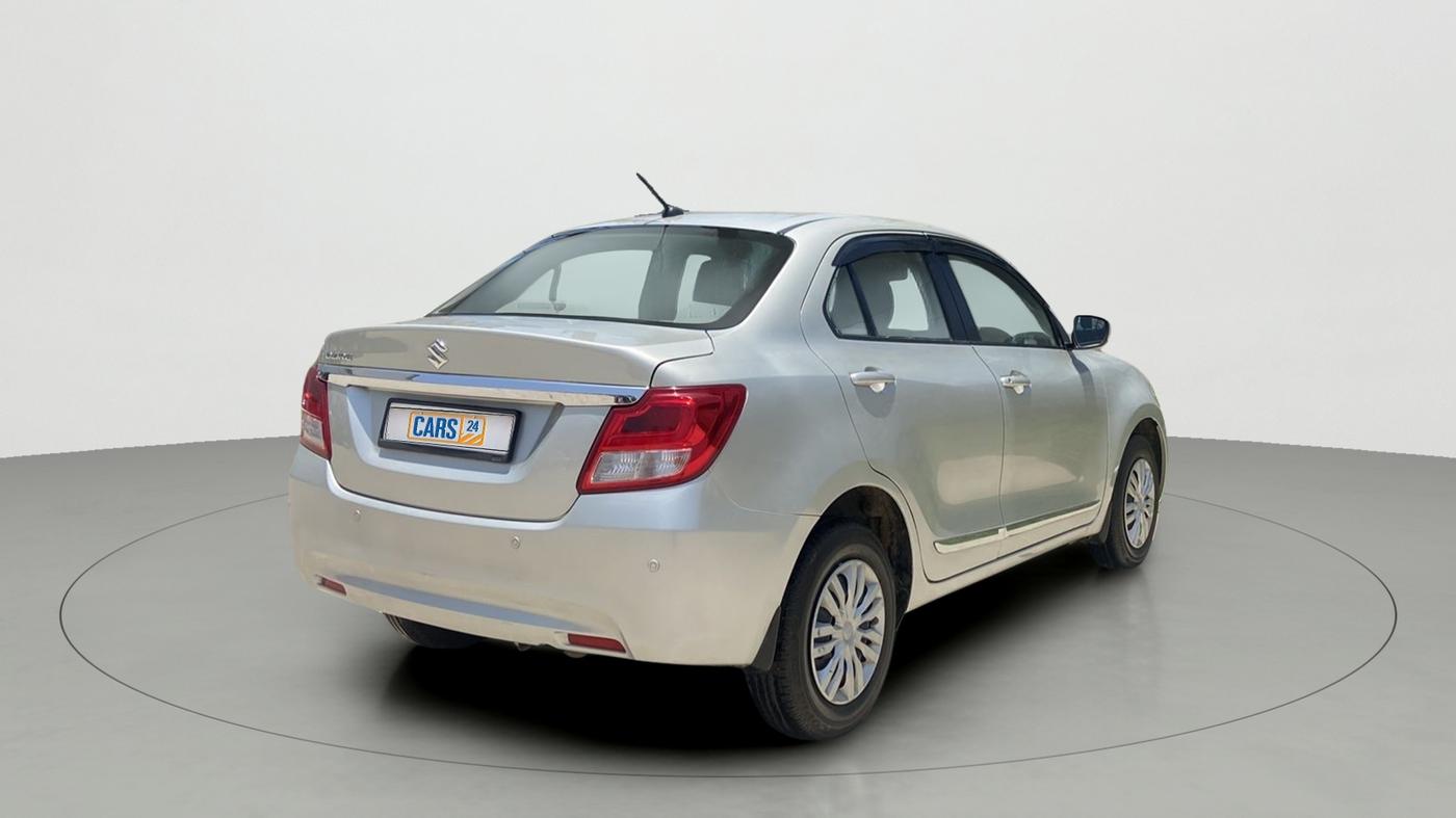 2019 Maruti Dzire VXI AMT, Petrol, Automatic, 23,392 km, Right Back Diagonal