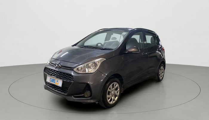 2018 Hyundai Grand i10 SPORTZ 1.2 KAPPA VTVT, Petrol, Manual, 50,688 km, Left Front Diagonal