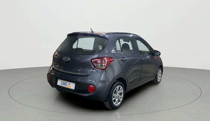2018 Hyundai Grand i10 SPORTZ 1.2 KAPPA VTVT, Petrol, Manual, 50,688 km, Right Back Diagonal