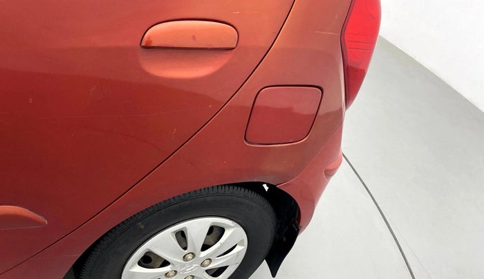 2012 Hyundai i10 SPORTZ 1.2 AT, Petrol, Automatic, 71,602 km, Left quarter panel - Slightly dented
