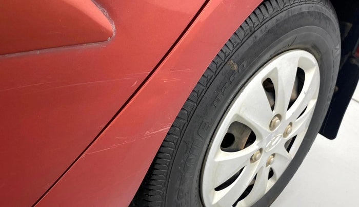 2012 Hyundai i10 SPORTZ 1.2 AT, Petrol, Automatic, 71,602 km, Left quarter panel - Minor scratches