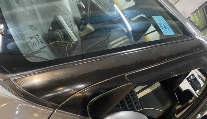 2018 Maruti IGNIS DELTA 1.2 AMT, Petrol, Automatic, 43,453 km, Left A pillar - Paint is slightly faded