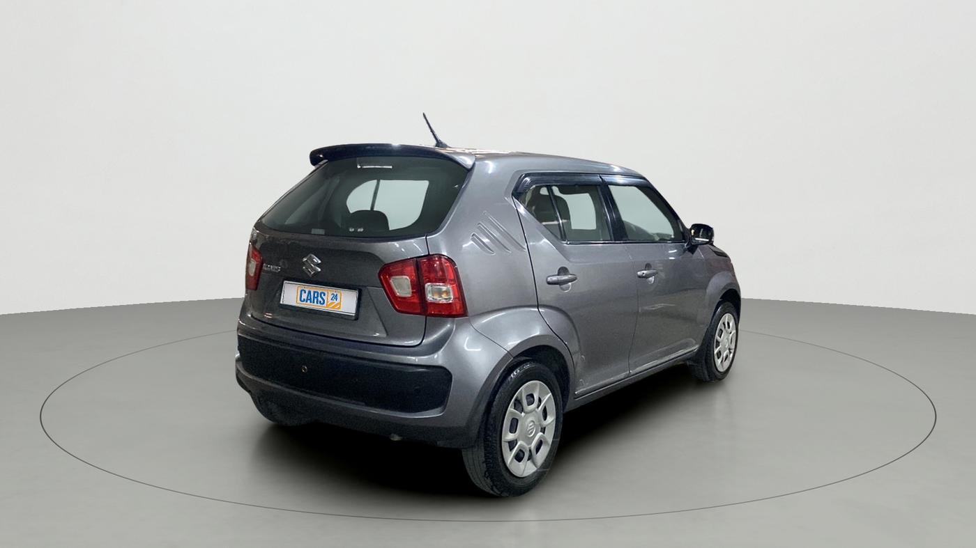 2018 Maruti IGNIS DELTA 1.2 AMT, Petrol, Automatic, 43,453 km, Right Back Diagonal
