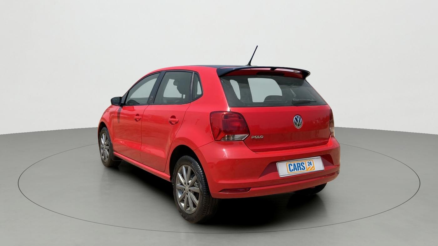 2018 Volkswagen Polo HIGHLINE 1.0L, Petrol, Manual, 73,814 km, Left Back Diagonal