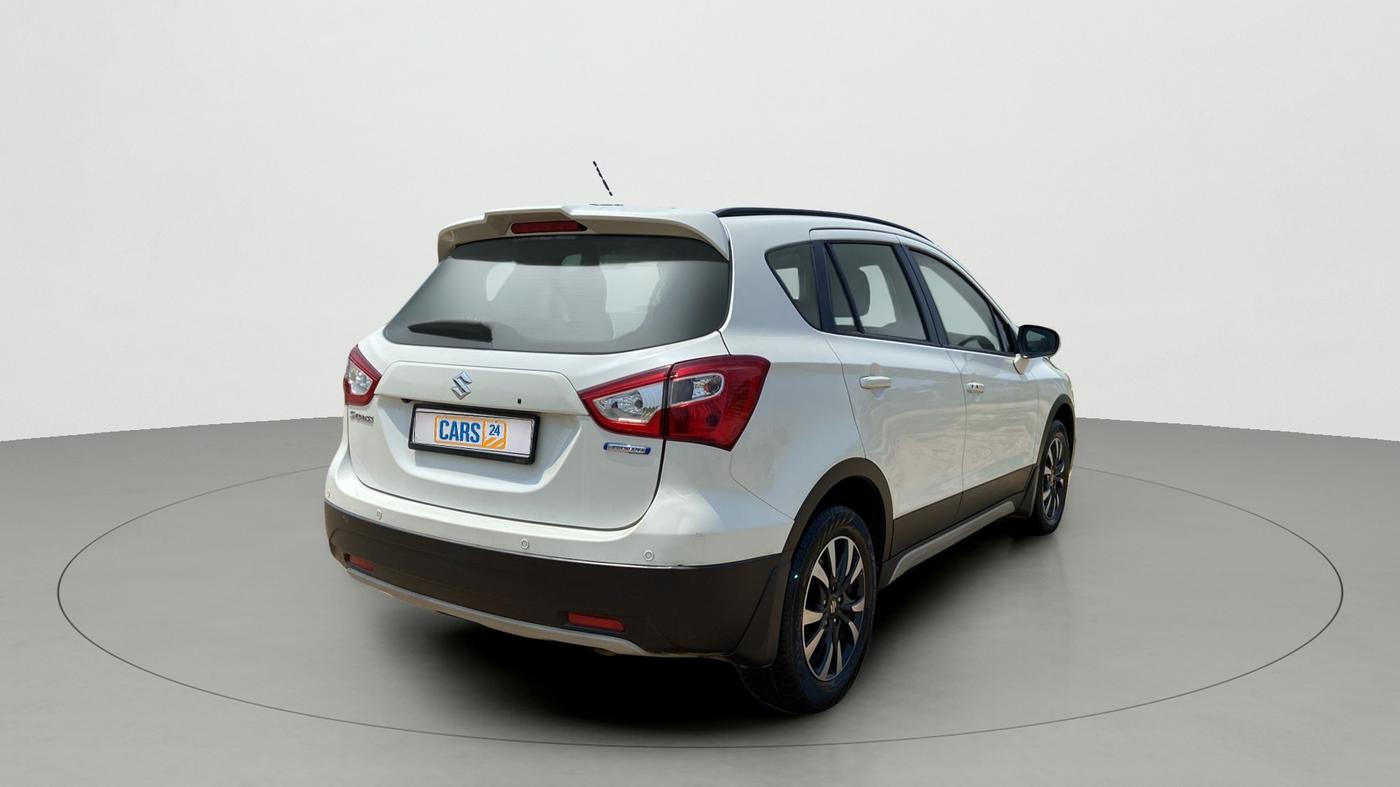 2021 Maruti S Cross ZETA AT 1.5, Petrol, Automatic, 25,575 km, Right Back Diagonal