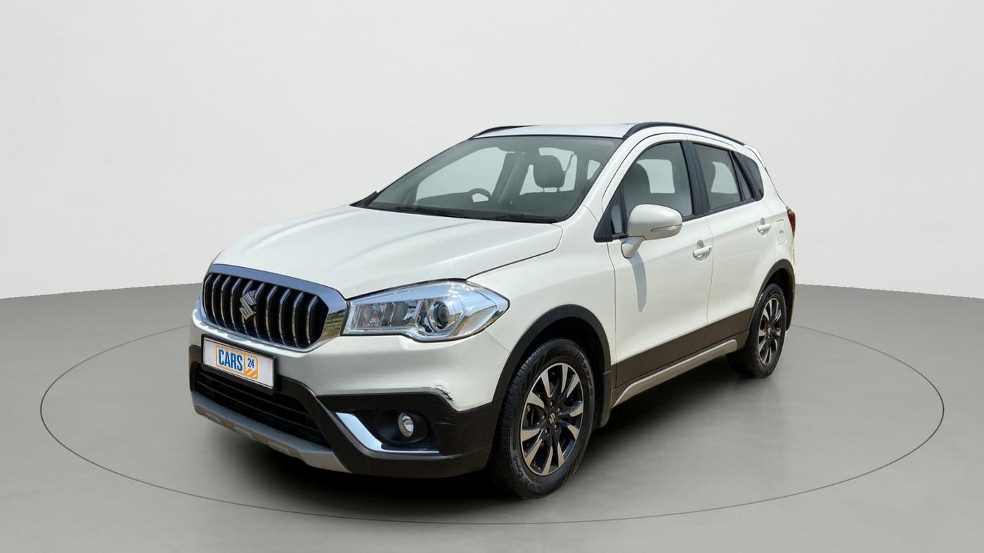2021 Maruti S Cross ZETA AT 1.5, Petrol, Automatic, 25,575 km, Left Front Diagonal