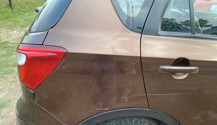 2016 Maruti S Cross ZETA 1.3, Diesel, Manual, 1,17,732 km, Right quarter panel - Slightly dented