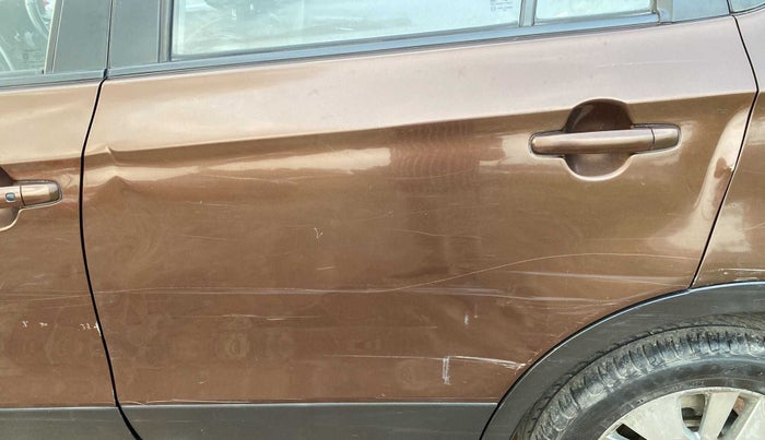 2016 Maruti S Cross ZETA 1.3, Diesel, Manual, 1,17,732 km, Rear left door - Slightly dented