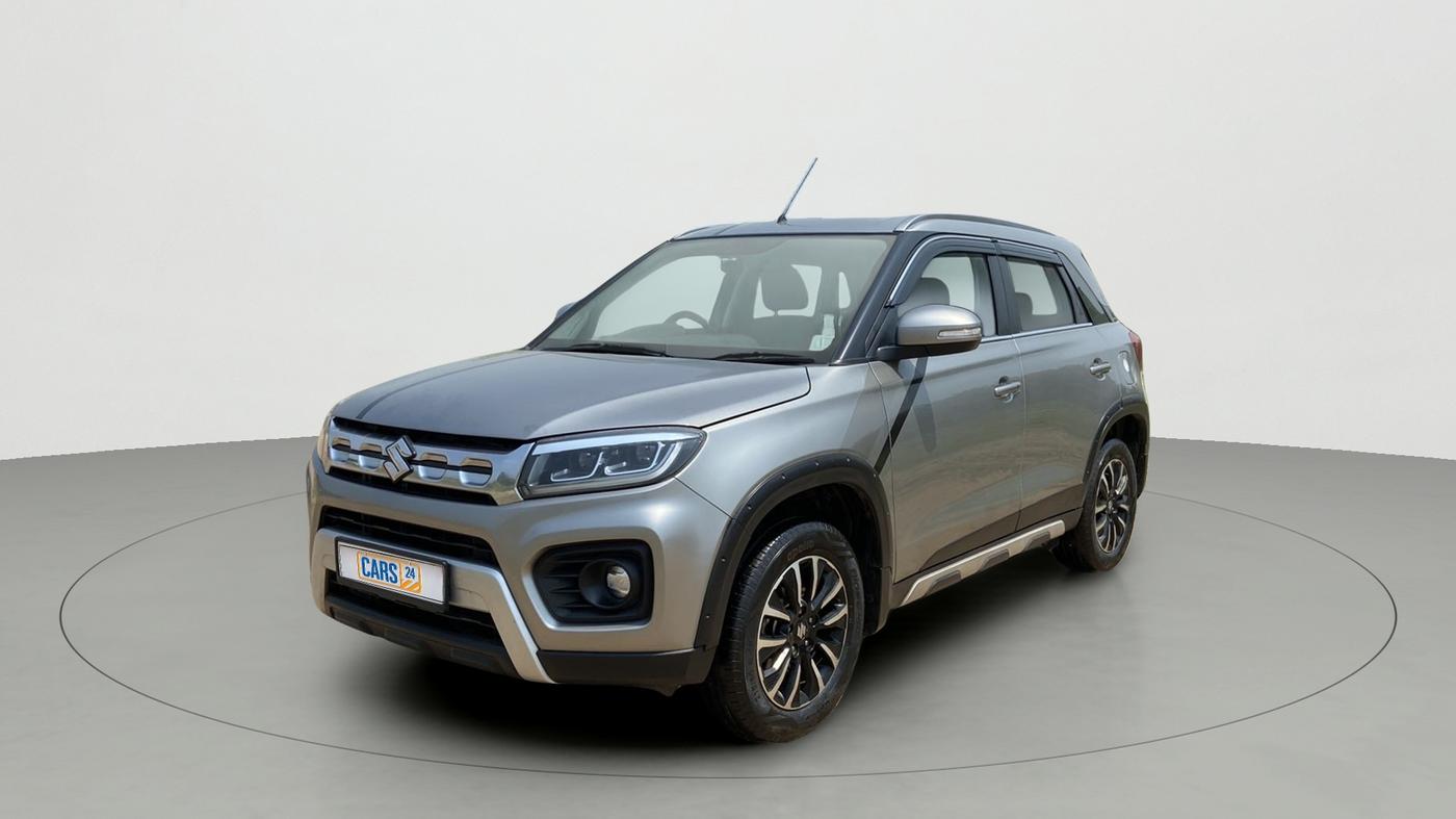 2021 Maruti Vitara Brezza ZXI PLUS, Petrol, Manual, 51,219 km, Left Front Diagonal