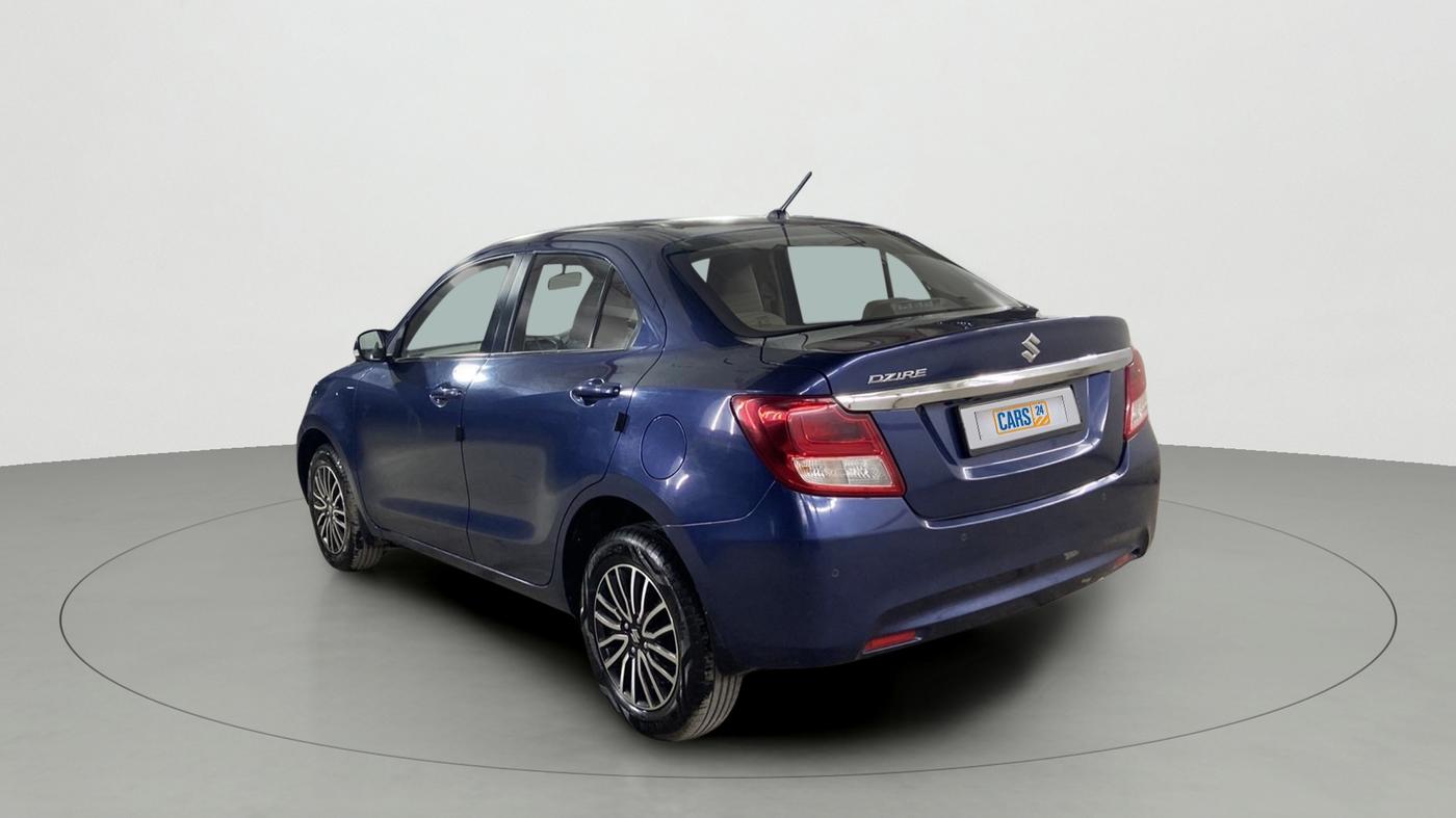2021 Maruti Dzire ZXI Plus AMT, Petrol, Automatic, 15,321 km, Left Back Diagonal