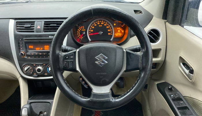 2018 Maruti Celerio ZXI AMT (O), Petrol, Automatic, 1,17,924 km, Steering Wheel Close Up