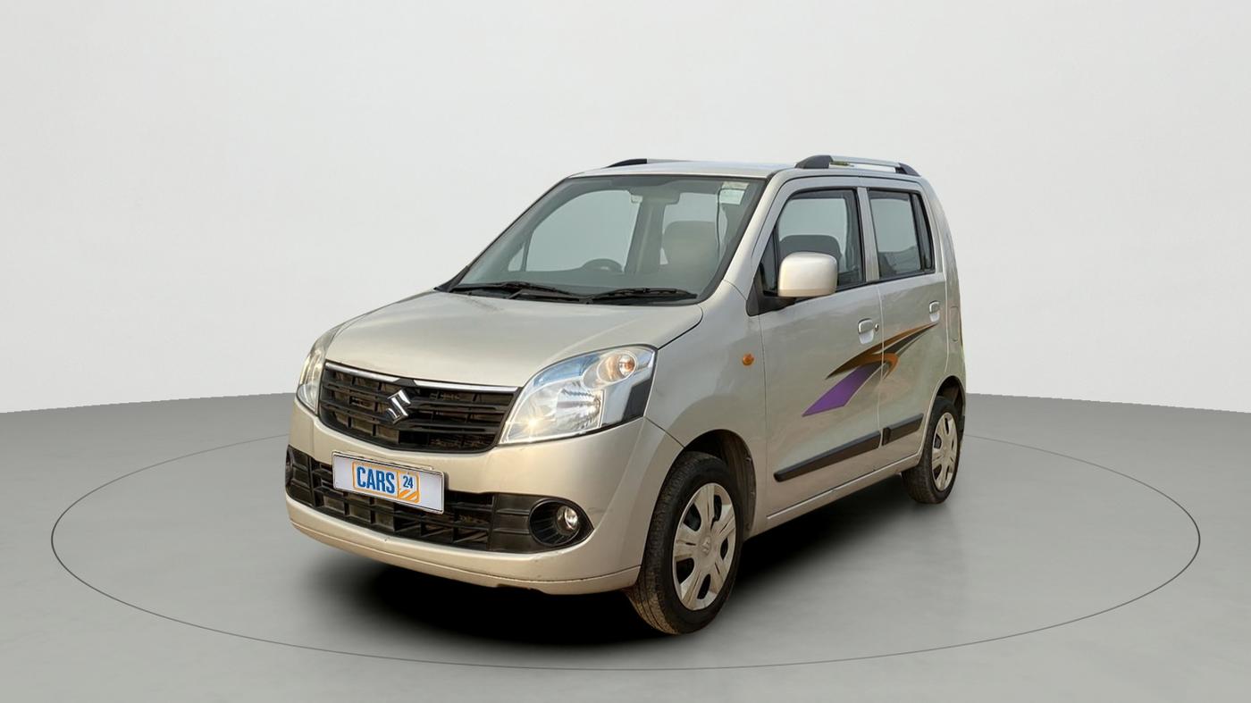 2012 Maruti Wagon R 1.0 VXI, Petrol, Manual, 23,878 km, Left Front Diagonal