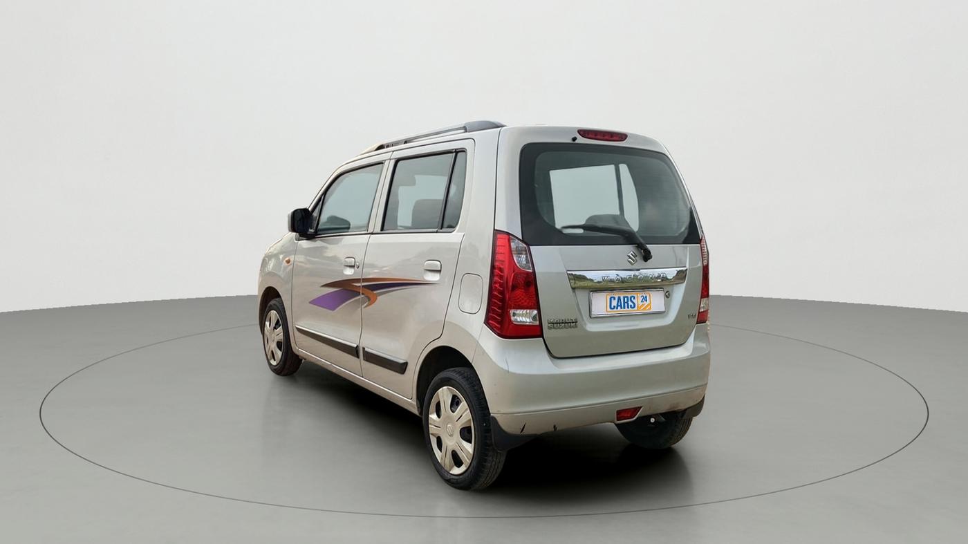 2012 Maruti Wagon R 1.0 VXI, Petrol, Manual, 23,878 km, Left Back Diagonal