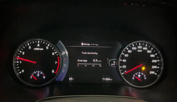 2020 KIA SELTOS GTX PLUS DCT 1.4 PETROL, Petrol, Automatic, 71,370 km, Odometer Image
